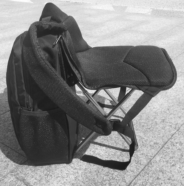 Backpack with Stool
