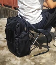 Backpack with stool,travel outdoor duffel bag