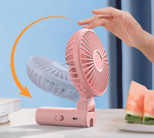 Hands free Umbrella clip fan