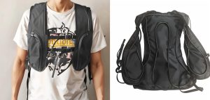 Backpack with water circulation cooling system
