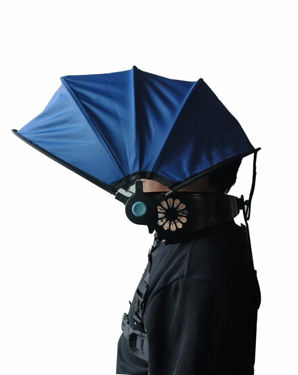 Wearable Fan canopy - double cooling
